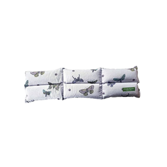 Butterfly rectangle wheat bag, back