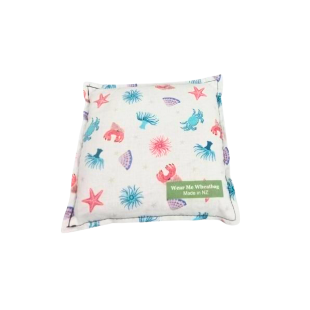 By the sea white Ouchie wheat bag