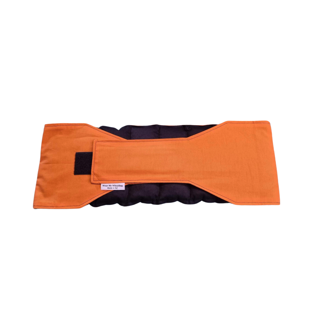 Orange waist wheat bag, back