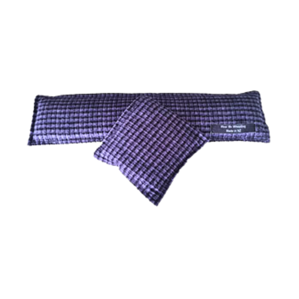 Purple flannel Wrist Rest and Mouse Pad wheat bags