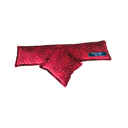 Red dot Wrist Rest and Mouse Pad wheat bags