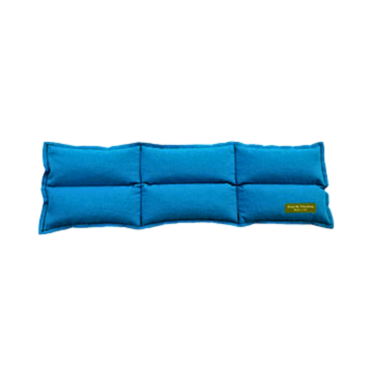 Turquoise rectangle wheat bag